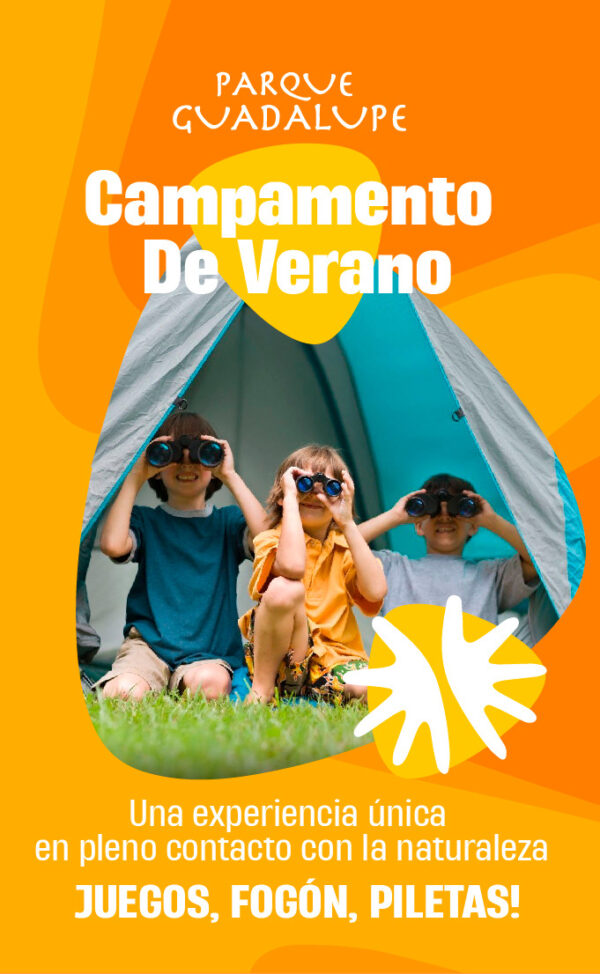 PASE CAMPAMENTO DE VERANO - PARQUE GUADALUPE